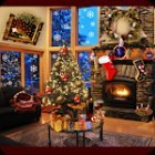 Christmas Fireplace LWP Deluxe