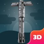 3D Lightsaber Game Experience