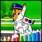 Coloring Paw Patrol Dog