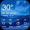 Blue sky forecast widget theme&clock