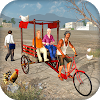 Внедорожный велосипед Rickshaw Driving Sim