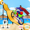 Superhero Stunt Tricky Bike