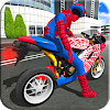 Bike Super Hero Stunt Driver Racing