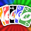 Color number card game: uno