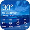 Blue sky forecast widget theme&clock