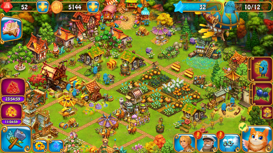 Charm Farm - Forest village – is an interesting strategy for your smartphon...