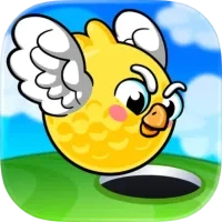 Супер Флаппи Гольф на Андроид Логотип Супер Флаппи Гольф