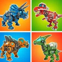 Логотип Vehicle Dinosaur Clash Battle