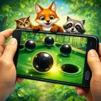 Логотип Gravity Billiards: animals